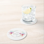 フローラエレガントミ結婚ス|紙コースター ラウンドペーパーコースター (インサイチュ)