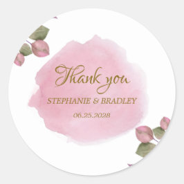 フローラエレガントモダン赤面ピッ結婚クさん ラウンドシール