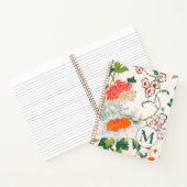 フローラエレガントモノグラム緩和曲線 ノートブック (内部)