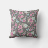 フローラエレガントモノグラム クッション (裏面)