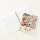 フローラエレガントモノグラム ノートブック (内部)