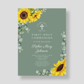 フローラエレガントユーカリ第一聖体 招待状