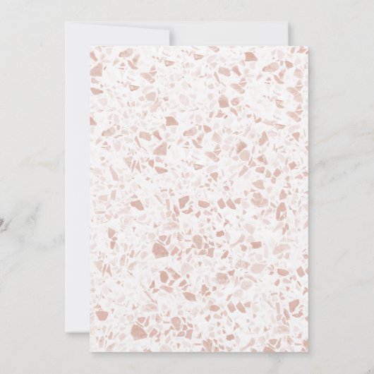 フローラエレガントユーカリ結婚式の日付を保存 セーブザデート (裏面)