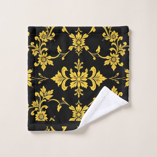 フローラエレガントラグジュアリーモダンコレクション バスタオルセット (ウォッシュタオル)