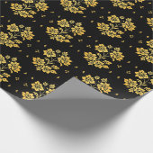 フローラエレガントラグジュアリーモダンコレクション ラッピングペーパー (角)