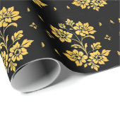 フローラエレガントラグジュアリーモダンコレクション ラッピングペーパー (ロールコーナー)