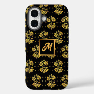 フローラエレガントラグジュアリーモダンコレクション iPhone 16ケース