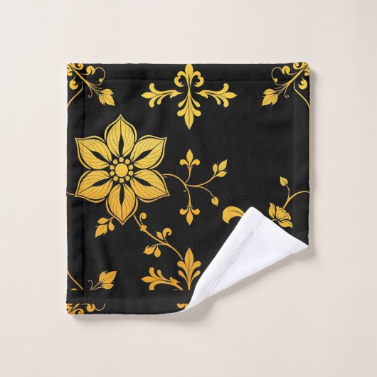 フローラエレガントラグジュアリー人気があるコレクション バスタオルセット (ウォッシュタオル)