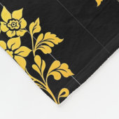 フローラエレガントラグジュアリー人気があるコレクション フリースブランケット (角)