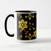 フローラエレガントラグジュアリー人気があるコレクション マグカップ (左)