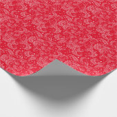 フローラエレガントラッパーソナライズされたピング紙 ラッピングペーパー (角)