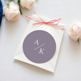 フローラエレガントラベンダー ラウンドシール