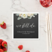 フローラエレガントリニューアルカクテルを誓う スタンダードカクテルナプキン (インサイチュ)