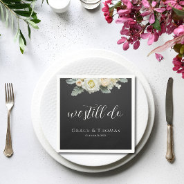 フローラエレガントリニューアルカクテルを誓う スタンダードカクテルナプキン