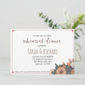 フローラエレガントリハーサルディナー招待状 招待状 (スタンド正面)