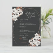フローラエレガントリハーサルディナー招待状 招待状 (スタンド正面)