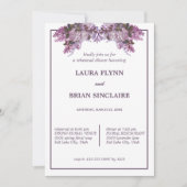 フローラエレガントリハーサル 招待状 (正面)