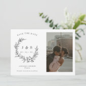 フローラエレガントリースモノグラム写真 セーブザデート (スタンド正面)