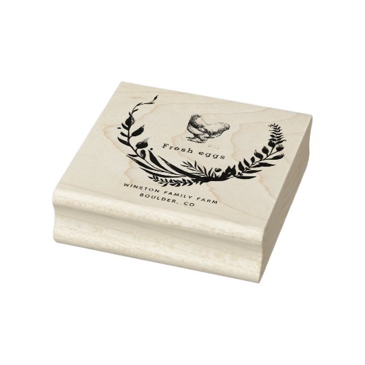 フローラエレガントリース卵カートンスタンプ ラバースタンプ (スタンプ)