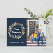 フローラエレガントリース感謝祭の写真 シーズンカード (スタンド正面)