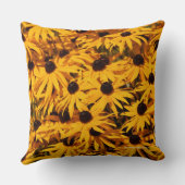 フローラエレガントルデベキア黒目のサザンズ クッション (裏面)