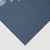 フローラエレガントヴィンテージデルフトブルーホワイトデコップページ 薄葉紙 (詳細)