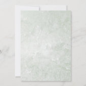 フローラエレガントヴィンテージバプティスマ 招待状 (裏面)