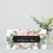 フローラエレガントヴィンテージバラギフト券 (スタンド正面)