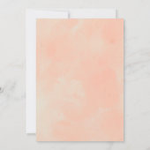 フローラエレガントヴィンテージボー結婚式招待状 招待状 (裏面)