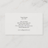 フローラエレガントー、L金ゴールド、紫 名刺 (裏面)