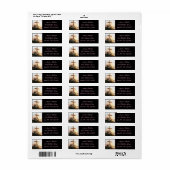 フローラエレガント交差 ラベル (フルシート)