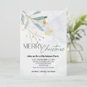 フローラエレガント冬のクリスマスパーティー 招待状 (スタンド正面)
