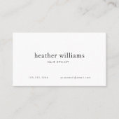 フローラエレガント名刺 名刺 (正面)