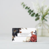 フローラエレガント名刺 名刺 (スタンド正面)