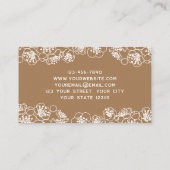 フローラエレガント名刺 名刺 (裏面)