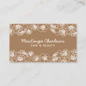 フローラエレガント名刺 名刺 (正面)