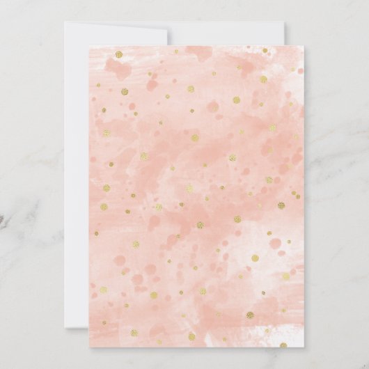 フローラエレガント女子2回目の誕生日招待状 招待状 (裏面)