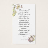 フローラエレガント宗教聖書知恵しおり (正面)