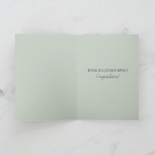 フローラエレガント常時と永遠の引用文愛 カード (内部)