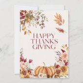フローラエレガント感謝祭 シーズンカード (正面)