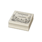 フローラエレガント手製ゴム印 ラバースタンプ (スタンプ)