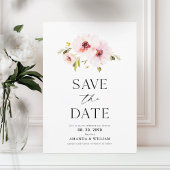 フローラエレガント日付カードの保存 案内状