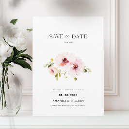 フローラエレガント日付カードの保存 案内状