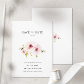 フローラエレガント日付カードの保存 案内状