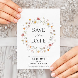 フローラエレガント日付カードの保存 案内状