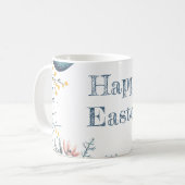 フローラエレガント春イースターエッグ狩り コーヒーマグカップ (正面左)