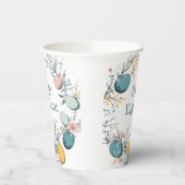 フローラエレガント春イースターエッグ狩り 紙コップ (左)