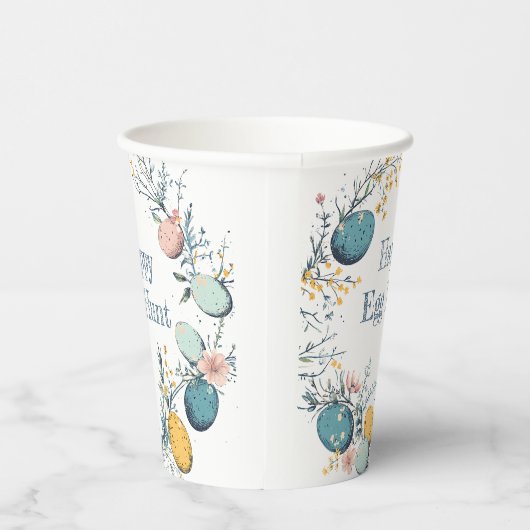 フローラエレガント春イースターエッグ狩り 紙コップ (右)