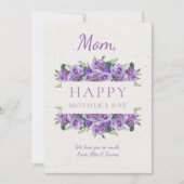 フローラエレガント書道の母の日 シーズンカード (正面)