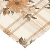 フローラエレガント格子状秋秋 ショートテーブルランナー (コーナー)
